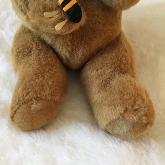 Honeybee Brown Plush Bear Toy - Picture 4 of 13
